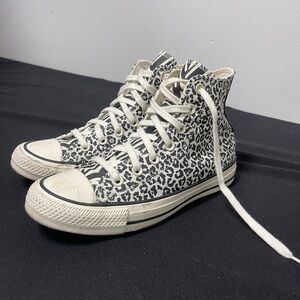 Animal Print Converse LIGHTLY WORN